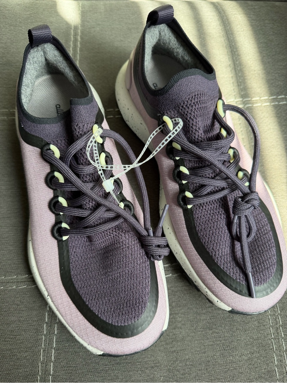 NWOT Allbirds Women's Knit Sneakers in Lavender